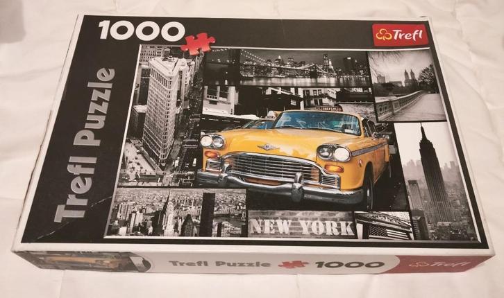 diverse puzzels van verschillende merken - 1000st - volledig, Hobby en Vrije tijd, Denksport en Puzzels, Zo goed als nieuw, Legpuzzel