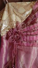 Prachtige lange jurk nieuw Ross Carra goud rood amber XL, Nieuw, Bruidsmeisjeskleding, Ophalen of Verzenden, Ross Carra