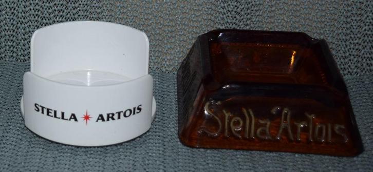 Lot Stella Artois - Verigoud / Asbakken - Viltjeshouder, Verzamelen, Biermerken, Zo goed als nieuw, Overige typen, Stella Artois