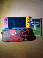 Nintendo switch Oled paars oranje, Consoles de jeu & Jeux vidéo, Consoles de jeu | Nintendo Switch, Enlèvement, Switch OLED