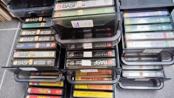 170 Cassettes BASF - Maxell / Opberg Boneco