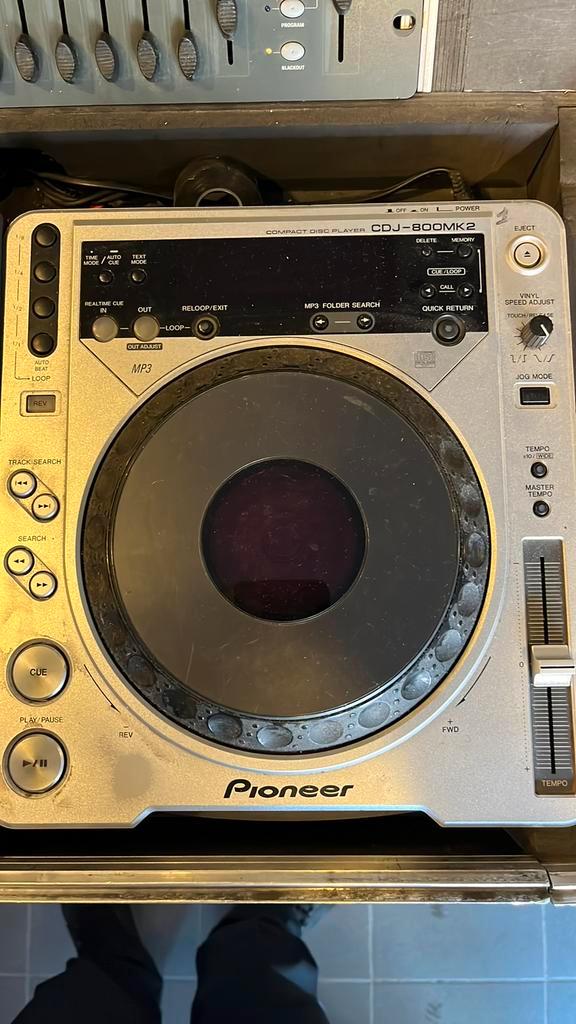 3x cdj800 pioneer, Muziek en Instrumenten, Dj-sets en Draaitafels, Gebruikt, Pioneer, Ophalen