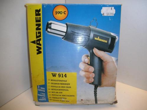 Heteluchtpistool Wagner W 914 ( Verfafbrander ), Doe-het-zelf en Bouw, Gereedschap | Overige machines, Gebruikt, Ophalen of Verzenden
