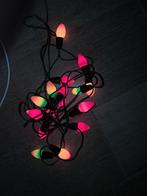 Oude gekleurde bloemmodel kerstlampjes zonder doos, Enlèvement ou Envoi, Utilisé