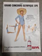 Magnifique affiche 80's  spa monopole concours olympique, Collections, Enlèvement ou Envoi