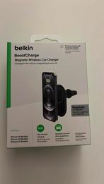 Belkin Boostcharge Magsafe Autohouder & lader, Telecommunicatie, Ophalen of Verzenden, Nieuw
