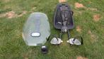 Thule Yepp fietsstoeltje + windscherm (voormontage), Ophalen, Yepp (Thule), 0 t/m 18 kg, Voorzitje