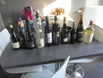 lot bouteilles vins etc, Enlèvement
