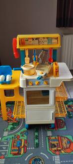 Speelgoedkeuken met benodigdheden Fisher Price, Ophalen, Gebruikt
