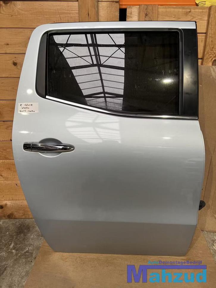 MERCEDES X KLASSE W470 blauw rechts achter deur 2017-2020, Auto-onderdelen, Carrosserie, Deur, Mercedes-Benz, Achter, Rechts, Gebruikt