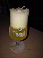 Bierglas kaars la cambre, Verzamelen, Biermerken, Verzenden