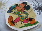Sticker Mickey Mouse 11,5 x 11,5 cm, Verzamelen, Ophalen of Verzenden, Nieuw, Strip of Tekenfilm