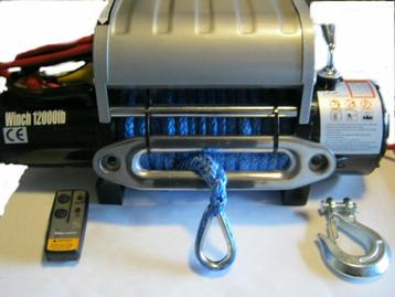 Winch 24 V   5 Ton kracht  STAAL kabel Treui / Lier beschikbaar voor biedingen
