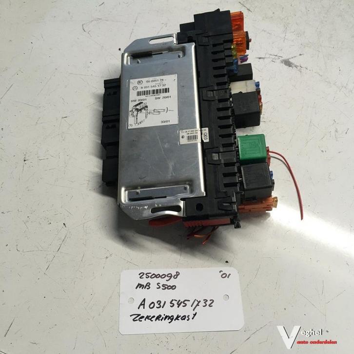 Mercedes S500 5.0 automaat 2001 25000098 SAM Module A 031 54, Autos : Pièces & Accessoires, Électronique & Câbles, Utilisé, Enlèvement ou Envoi