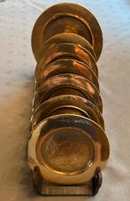 Koperen onderzetters, Antiek en Kunst, Ophalen