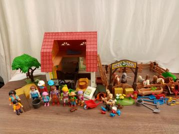 Grand lot Playmobil, Envoi, Comme neuf, Ensemble complet