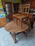 A vendre table de ferme +4 chaises, Antiquités & Art, Antiquités | Meubles | Tables