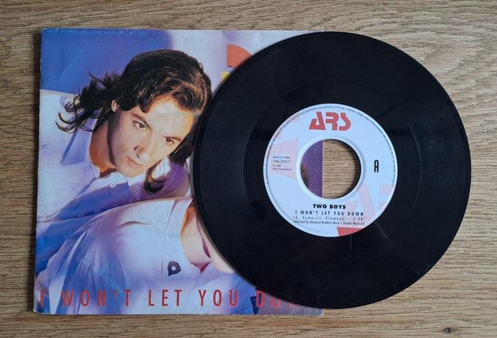 2 Boys - I Won't Let You Down, Cd's en Dvd's, Vinyl Singles, Gebruikt, Single, Dance, 7 inch, Ophalen of Verzenden