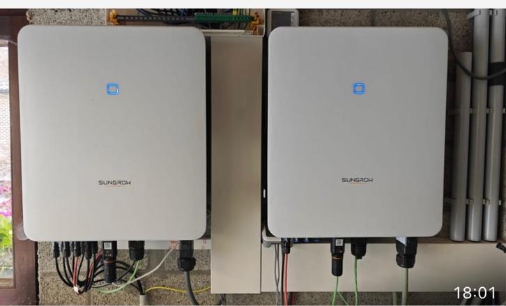 Batterijen en omvormer, Doe-het-zelf en Bouw, Zonnepanelen en Toebehoren, Zo goed als nieuw, Compleet systeem, Ophalen