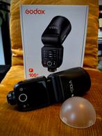 Godox V100 Fujifilm + diffuseur, Audio, Tv en Foto, Foto | Flitsers, Ophalen, Zo goed als nieuw