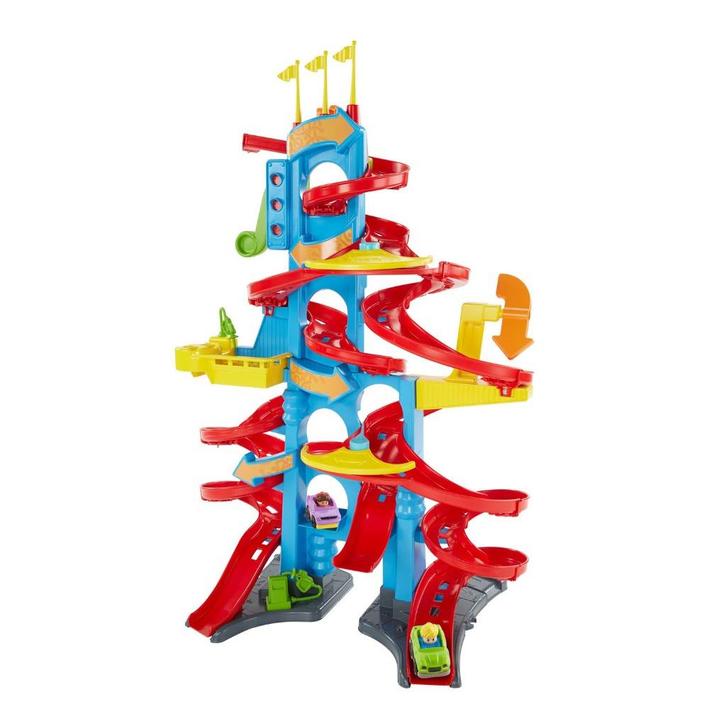 Auto racebaan, Kinderen en Baby's, Speelgoed | Racebanen, Zo goed als nieuw, Racebaan, Handmatig, Ophalen