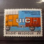 1972 Trein UIC  , postfris, Postzegels en Munten, Postzegels | Europa | België, Treinen, Ophalen of Verzenden, Postfris, Postfris