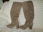 LAARZEN LINEA LORREST, Kleding | Dames, Schoenen, Verzenden, Beige, Zo goed als nieuw, Hoge laarzen