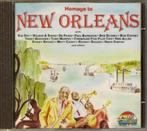 CD JAZZ HOMAGE TO NEW ORLEANS - SIDNEY BECHET - KID ORY, Comme neuf, Jazz, 1980 à nos jours, Envoi