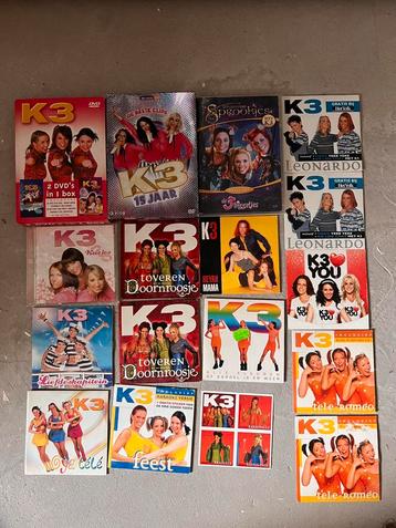 K3 dvd box, Cd’s en singles
