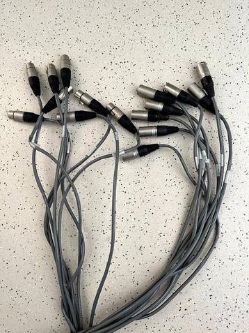 Professionele audio- microfoon - XLR kabels