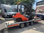 Hulco terrax 3 machinetransporter, Auto diversen, Aanhangers en Bagagewagens, Ophalen, Gebruikt