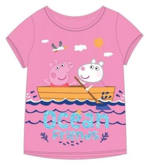 Peppa Pig T-shirt Ocean - Maat 104 - 116, Kinderen en Baby's, Kinderkleding | Maat 104, Nieuw, Meisje, Shirt of Longsleeve, Ophalen of Verzenden
