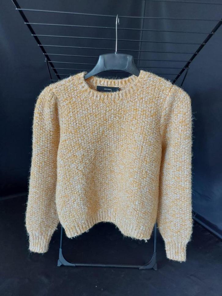 Vero Moda - Trui, Kleding | Dames, Truien en Vesten, Gedragen, Maat 36 (S), Geel, Ophalen of Verzenden