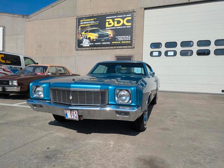 Chevrolet Monte-Carlo (bj 1971, automaat), Auto's, Oldtimers, Te koop, Bluetooth, Emergency brake assist, Metaalkleur, Radio, Chevrolet