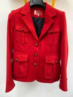 Stijlvolle rode blazer, 100% wol, maat 40, Ophalen of Verzenden, Zo goed als nieuw, Maat 38/40 (M)