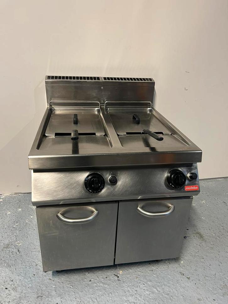 Friteuse 2bacs gaz Modular, Articles professionnels, Horeca | Autre, Enlèvement ou Envoi
