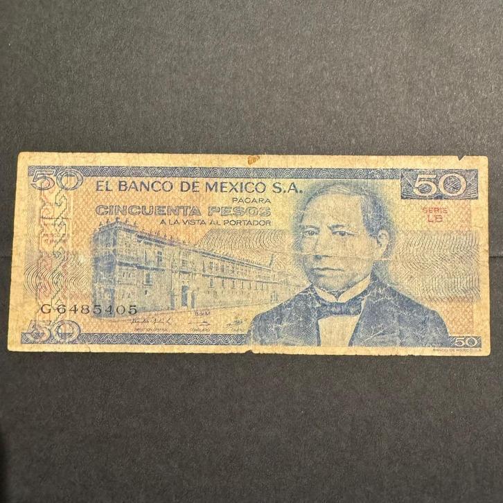 Mexico - 50 Pesos 1981 - P 73 - F - 1056(8), Postzegels en Munten, Bankbiljetten | Amerika, Los biljet, Zuid-Amerika, Ophalen of Verzenden