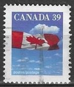 Canada 1991 - Yvert 1123 - Nationale Canadese vlag (ST), Timbres & Monnaies, Timbres | Amérique, Affranchi, Envoi