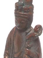 Statuette religieuse en bronze divinité du bouddhisme?, Antiquités & Art, Art | Art non-occidental, Envoi