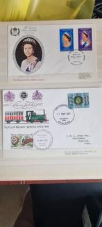 silver jubilee 1977 - railway, Timbres & Monnaies, Lettres & Enveloppes | Étranger, Enlèvement ou Envoi