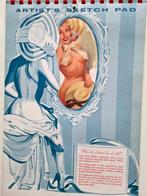 PIN-UP kalender 1957 met envelop 🇺🇸 Ted WITHERS  (USA), Ophalen of Verzenden