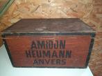 Antieke kist Amidon heumann anvers, Antiek en Kunst, Antiek | Overige Antiek, Ophalen of Verzenden
