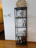 Glazen kast, Huis en Inrichting, Kasten | Vitrinekasten, Ophalen, Met plank(en), 50 tot 100 cm, Zo goed als nieuw