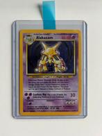 Alakazam base set 1/102, Enlèvement, Utilisé, Cartes en vrac, Foil