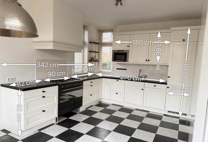 Cuisine équipée style rustique, Maison & Meubles, Cuisine | Cuisines complètes, Utilisé, Cuisine d'angle, Blanc, Granit ou Pierre