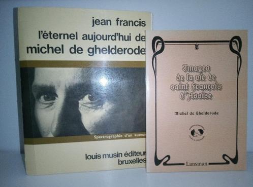 Lot 2 Livres Michel de Ghelderode - Biographie & Théâtre, Livres, Littérature, Utilisé, Belgique, Enlèvement ou Envoi