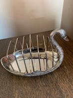 Zilver plated swan toast rack, Antiek en Kunst, Ophalen