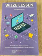 Wijze lessen, Digitale didactiek, Wouter Buelens, Tim Surma,, Boeken, Informatica en Computer, Ophalen of Verzenden, Zo goed als nieuw