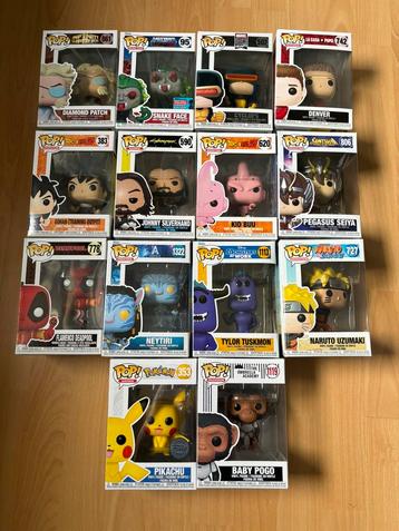 Funko pops beschikbaar voor biedingen