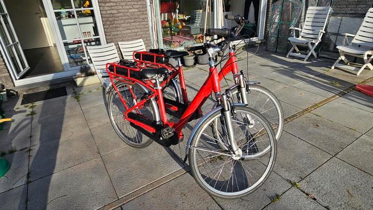 Deux vélos électriques à vendre, Vélos & Vélomoteurs, Vélos électriques, Comme neuf, Autres marques, 47 à 51 cm, 50 km par batterie ou plus